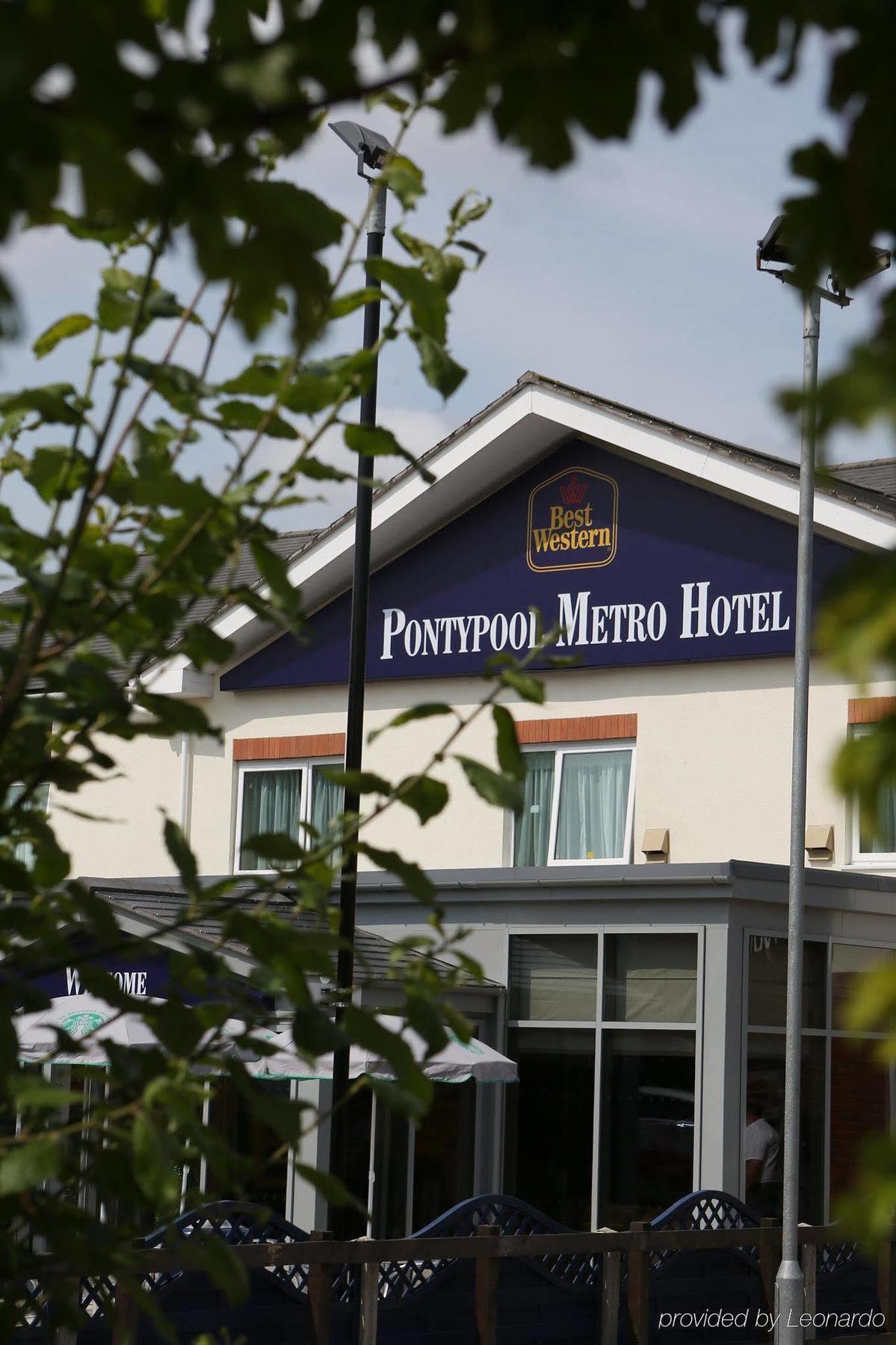 Best Western Pontypool Metro Hotel Eksteriør billede