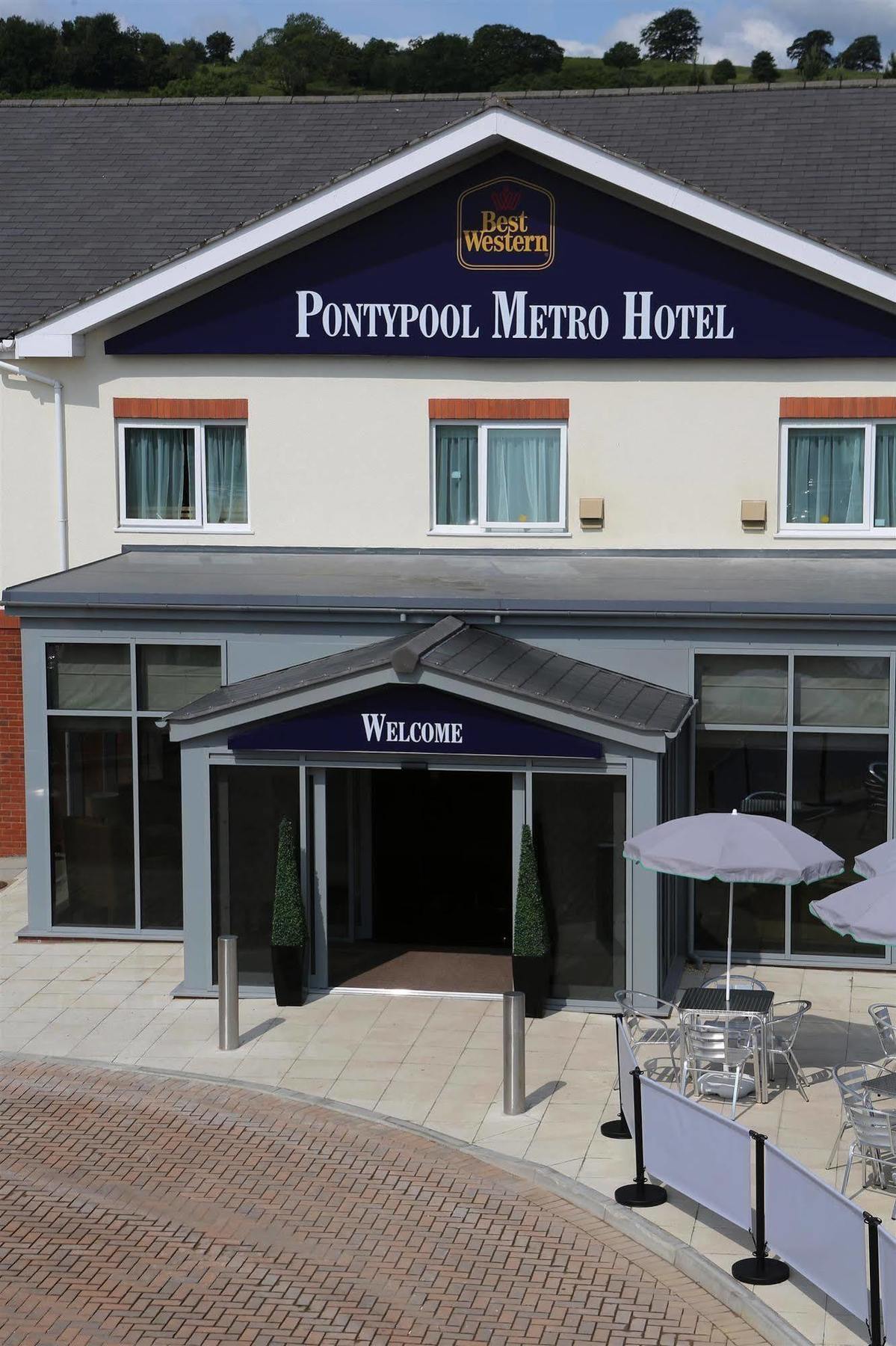 Best Western Pontypool Metro Hotel Eksteriør billede