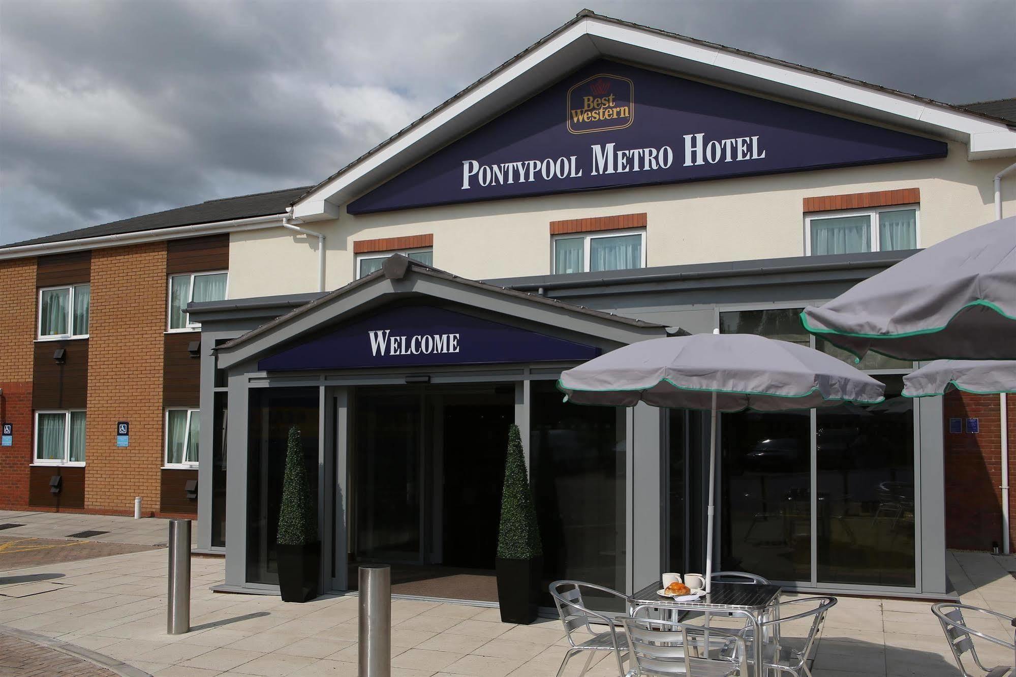 Best Western Pontypool Metro Hotel Eksteriør billede